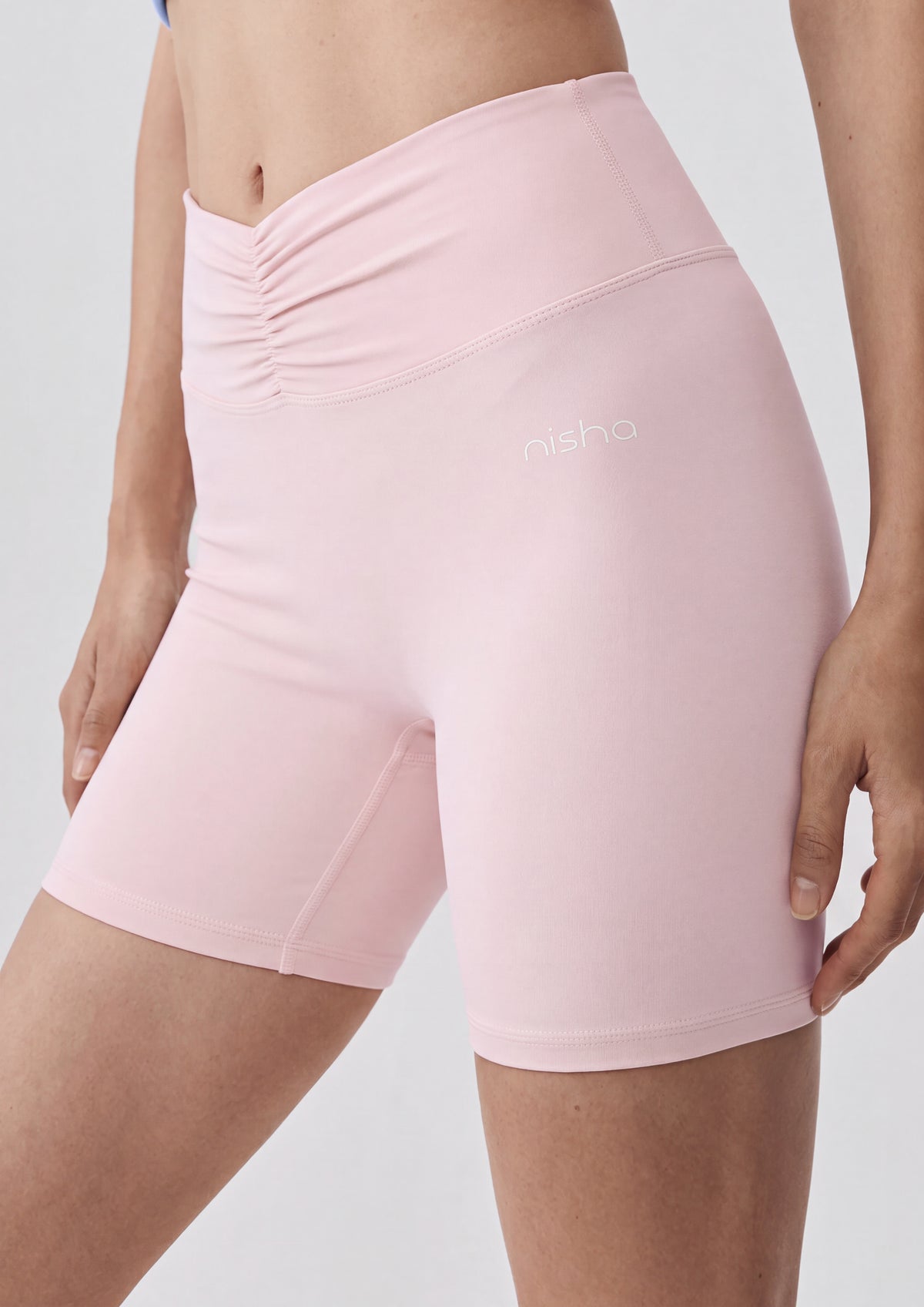 V-waist shorts